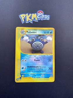 Pokemon TCG Poliwhirl Expedition 89/165 Reverse Holo MP. - Image 1