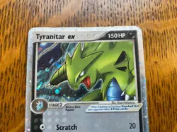 2004 Pokemon Tyranitar EX 17/17 Holo Ultra Rare POP Series 1 - HP - Image 4
