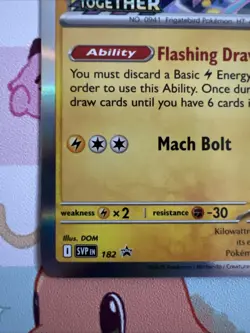 Iono's Kilowattrel 182 - Pokemon STAFF Prerelease Promo Journey Together Holo NM - Image 5