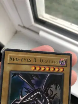 Red-Eyes B. Dragon LOB-070 1st Edition *American English* Yugioh Card Ultra Rare - Image 3