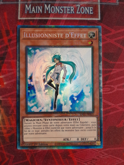 Yu-Gi-Oh! Illusionniste d'Effet : CR RA01-FR003 collector rare - Image 1