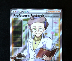 Pokemon Card Professor's Research 201/202 Sword & Shield Base Ultra Rare - NM ⭐ - Image 2
