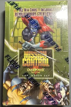 Marvel Overpower Card Game MISSON CONTROL Expansion Booster Box FACTORY SEALED - Image 1