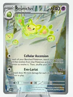 Pokemon TCG: Reuniclus 212 Sv: Scarlet & Violet Promo Cards Holo - Image 1