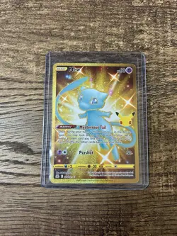 Pokemon TCG Mew Celebrations 25th Anniversary Card 25/25 NM Condition - Image 1