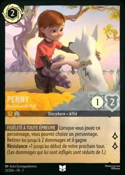 21/204 PENNY BOLT'S PERSON EN7 UNCOMMON DISNEY LORCANA CARD - Image 1