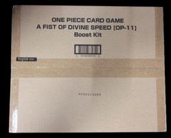 One Piece Card Game A Fist of Divine Speed OP-11 Boost Kit Sealed - Image 1