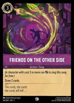 64/204 FRIENDS ON THE OTHER SIDE THE FIRST CHAPTER COMMON DISNEY LORCANA CARD - Image 1