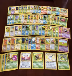 Vintage Pokemon 1st Edition Bulk Card Lot - Jungle - Fossil - Rocket - Image 1