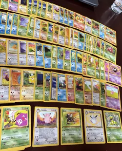 Vintage Pokemon 1st Edition Bulk Card Lot - Jungle - Fossil - Rocket - Image 2