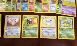Vintage Pokemon 1st Edition Bulk Card Lot - Jungle - Fossil - Rocket - Image 3