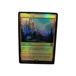 Starting Town Foil R 0289 Final Fantasy Magic the Gathering Land Card - Image 1