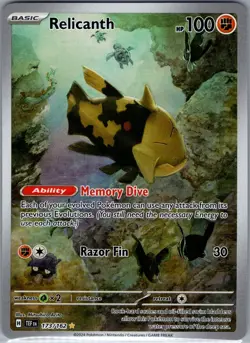Relicanth 173/162 SV05: Temporal Forces - Pokemon Card - NM - Image 1