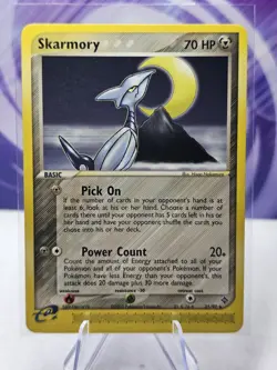 Pokemon TCG Skarmory 21/97 EX Dragon Regular Non Holo Rare Card - Image 1