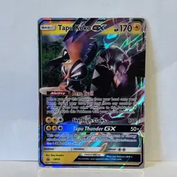 Tapu Koko GX SM50 Ultra Rare Black Star Promo Pokemon Card TCG 2017 S&M - Image 1