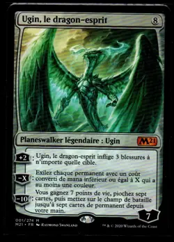 MRM FR/VF Ugin, le dragon-esprit - Ugin, the Spirit Dragon MTG magic M10+ - Image 1