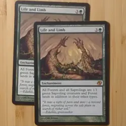 Magic The Gathering MTG Life And Limb Time Spiral Remastered - Image 1