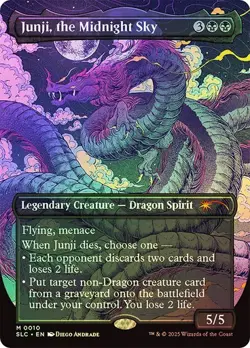 1X NM Junji, The Midnight Sky Foil Secret Lair: An Encyclopedia of Magic - Image 1