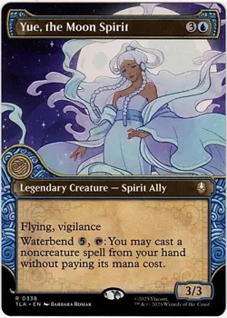 MTG Avatar: The Last Airbender Yue, the Moon Spirit Showcase (Rare) - Image 1