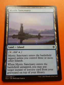1x MYSTIC SANCTUARY - MTG - Throne of Eldraine - Magic The Gathering - Image 1