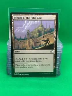 MTG - TEMPLE OF THE FALSE GOD - March of the Machine Com (U) - Image 1