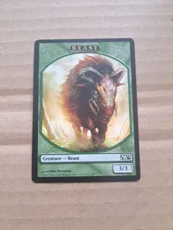 Beast - Token - Mtg Magic Cards 2012 - Image 1