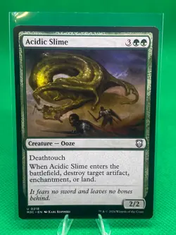 MTG Acidic Slime M3C #0218 - Image 1