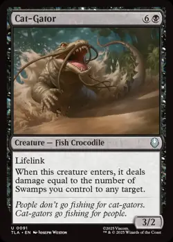 Cat-Gator - TLA - MTG - EN - NM - 0091 - Image 1