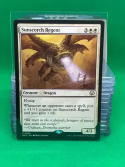 MTG - SUNSCORCH REGENT - March of the Machine Com (R) - Image 1