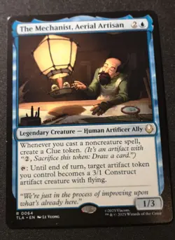 The Mechanist, Aerial Artisan - TLA - MTG - EN - NM - 0064 - Image 1