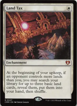 Land Tax M Commander Masters 37 NM MTG - Image 1