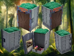 MTG Jurassic Park Deck box for EDH | Dinosaur | Commander | Magic the Gathering - Image 2