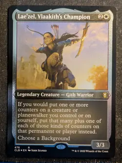 Lae'zel, Vlaakith's Champion - Foil Etched - Commander Legends: Baldur's Gate - Image 1