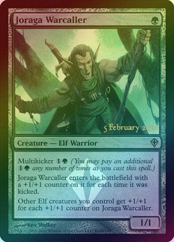 mtg magic Meneur de guerre de Joraga Warcaller FOIL ENGLISH dated release - Image 1