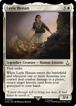 Layla Hassan [Assassin's Creed] Foil Near Mint - Image 1