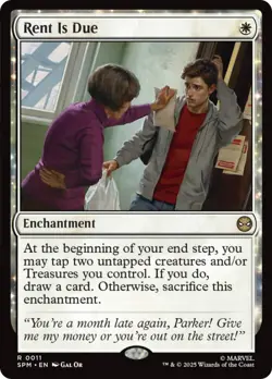 Rent Is Due [Marvel's Spider-Man] Foil Near Mint - Image 1