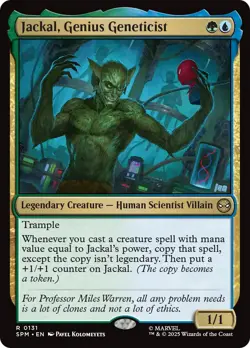 Jackal, Genius Geneticist [Marvel's Spider-Man] Foil Near Mint - Image 1