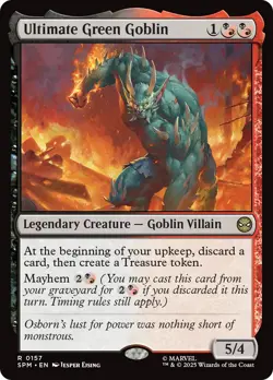 Ultimate Green Goblin [Marvel's Spider-Man] Foil Near Mint - Image 1