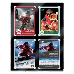 ULTRA PRO 35PT 4 Card Black Border UV ONE-TOUCH Magnetic Holder frame mtg - Image 2
