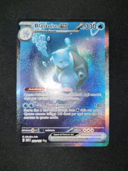 Squirtle 170 + Wartortle 171 + Blastoise 200 - Carte Pokemon 151 ITA - Full Art - Image 2