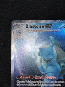 Squirtle 170 + Wartortle 171 + Blastoise 200 - Carte Pokemon 151 ITA - Full Art - Image 4
