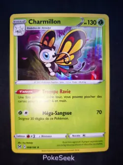 Carte Pokemon Charmillon 008/196 Holo Origine Perdue EB11 FR NEUF - Image 1