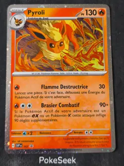 Carte Pokemon HOLO Pyroli SVP 167 Promo EV8.5 Ecarlate & Violet FR NEUF - Image 1