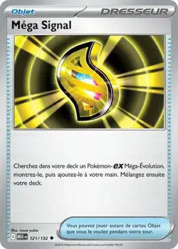 Carte Pokemon Mega Signal 121/132 MEG ME01 Mega-Evolution FR NEUVE - Image 1