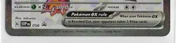 POKEMON TCG S&V Obsidian Flames NM Holo TERA Black Star PROMO #056 CHARIZARD ex - Image 4