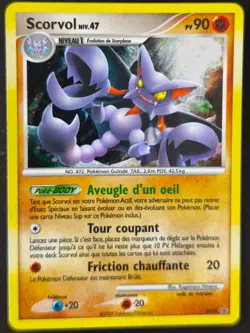 Carte Pokemon Scorvol DP36 BlackStar HOLO PROMO DP Diamant et Perle FR NEUVE - Image 1
