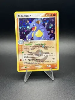 Pokemon Nidoqueen 9/112 FireRed & LeafGreen Reverse Holo RC482 - Image 1