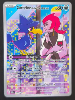 Carte Pokemon Cornebre de la Team Rocket 200/182 EV10 Rivalites Destinees NEUVE - Image 1