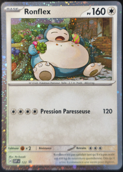 Carte Pokemon HOLO Ronflex SVP 122 Promo Ecarlate & Violet FR NEUF - Image 1