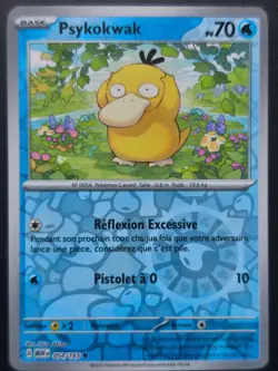 Carte Pokemon PSYKOKWAK 054/165 REVERSE EV3.5 MEW 151 FR NEUVE - Image 1